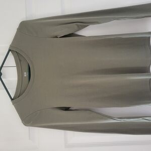 Uniqlo - Olive Long Sleeve Shirt, Size XS
